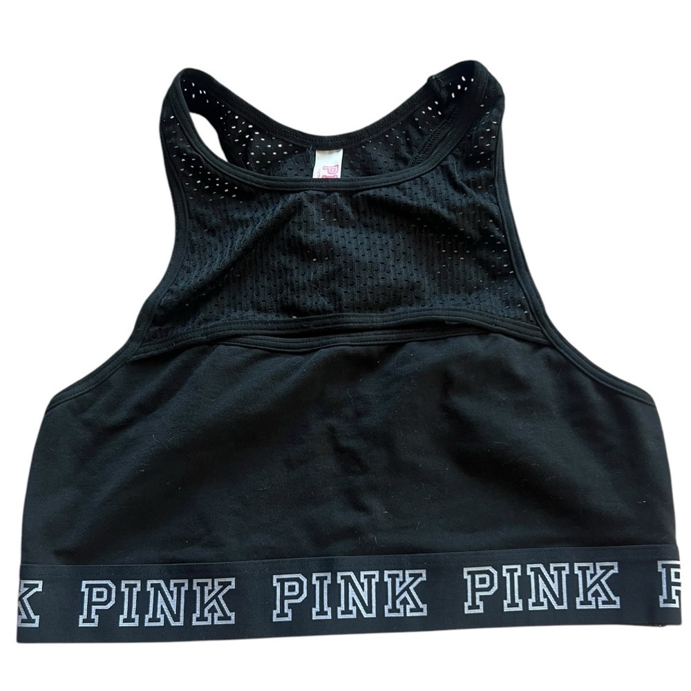 Victoria’s Secret PINK Sports Bra – Peekaboo Design – Size Medium (A-C) – Good C